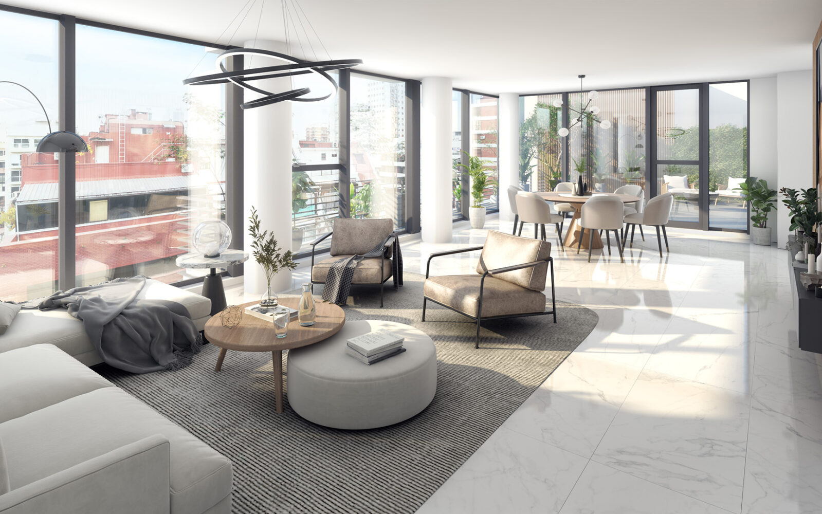 imagen, render, renders, interior, render interior living, cocina, living, departamento, interiorismo, archviz