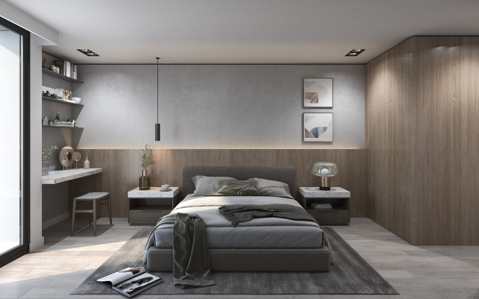 render interior, dormitorio, render dormitorio, caba, decoracion